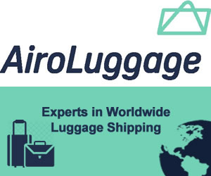 worldwide luggage shipping